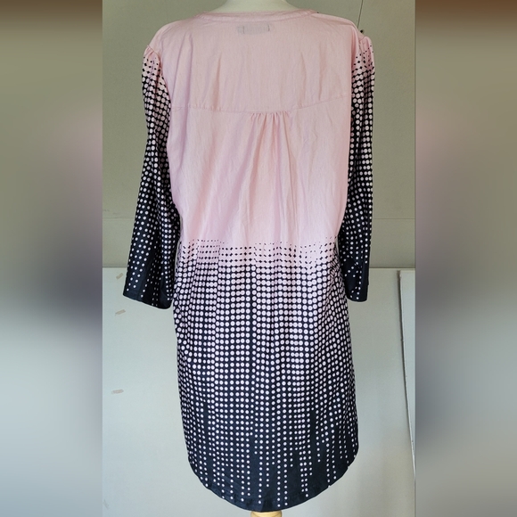 Reborn Tunic Pastel Pink Dot Pattern 1XL - Picture 7 of 8